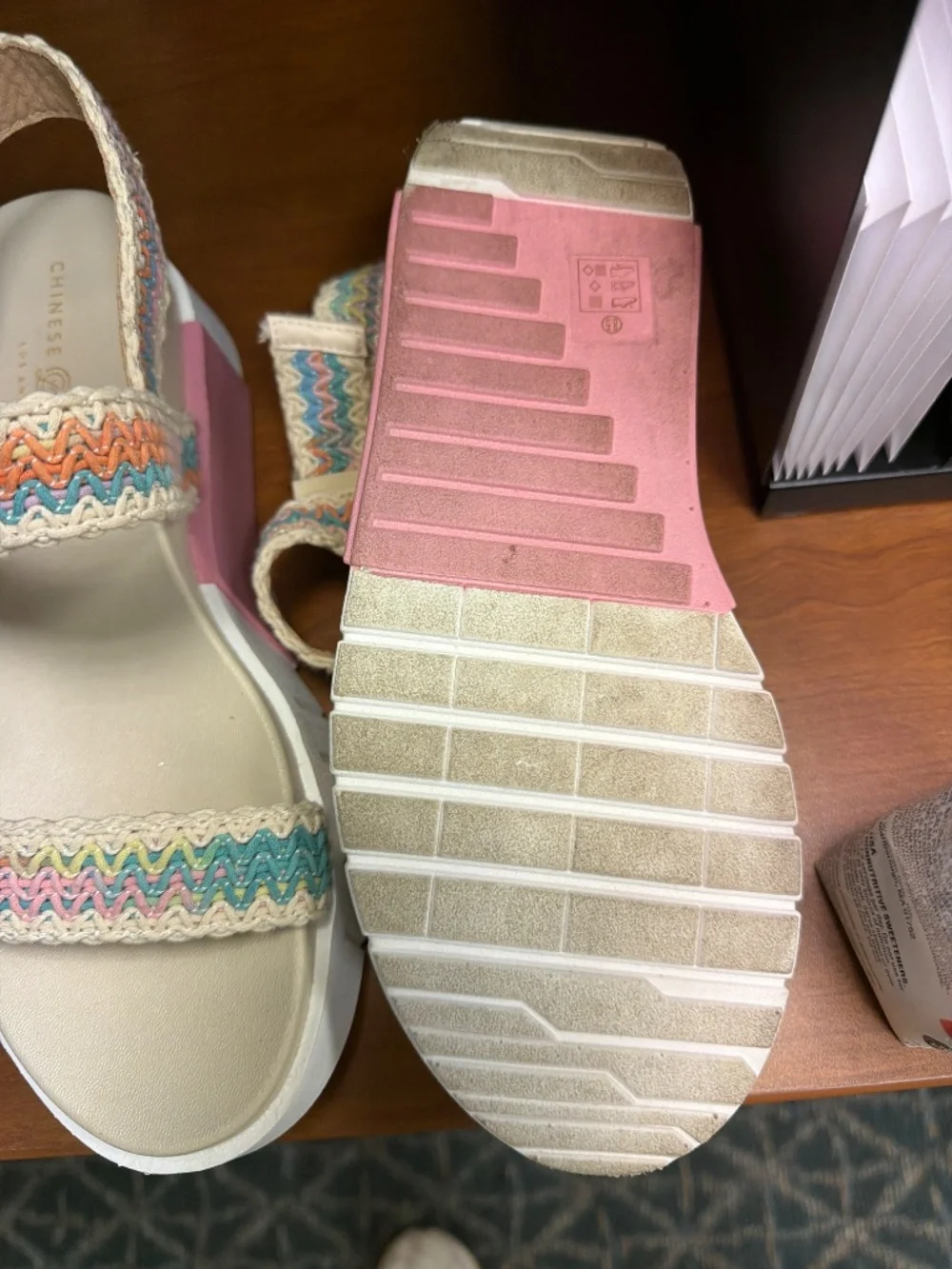 Chinese laundry sandals